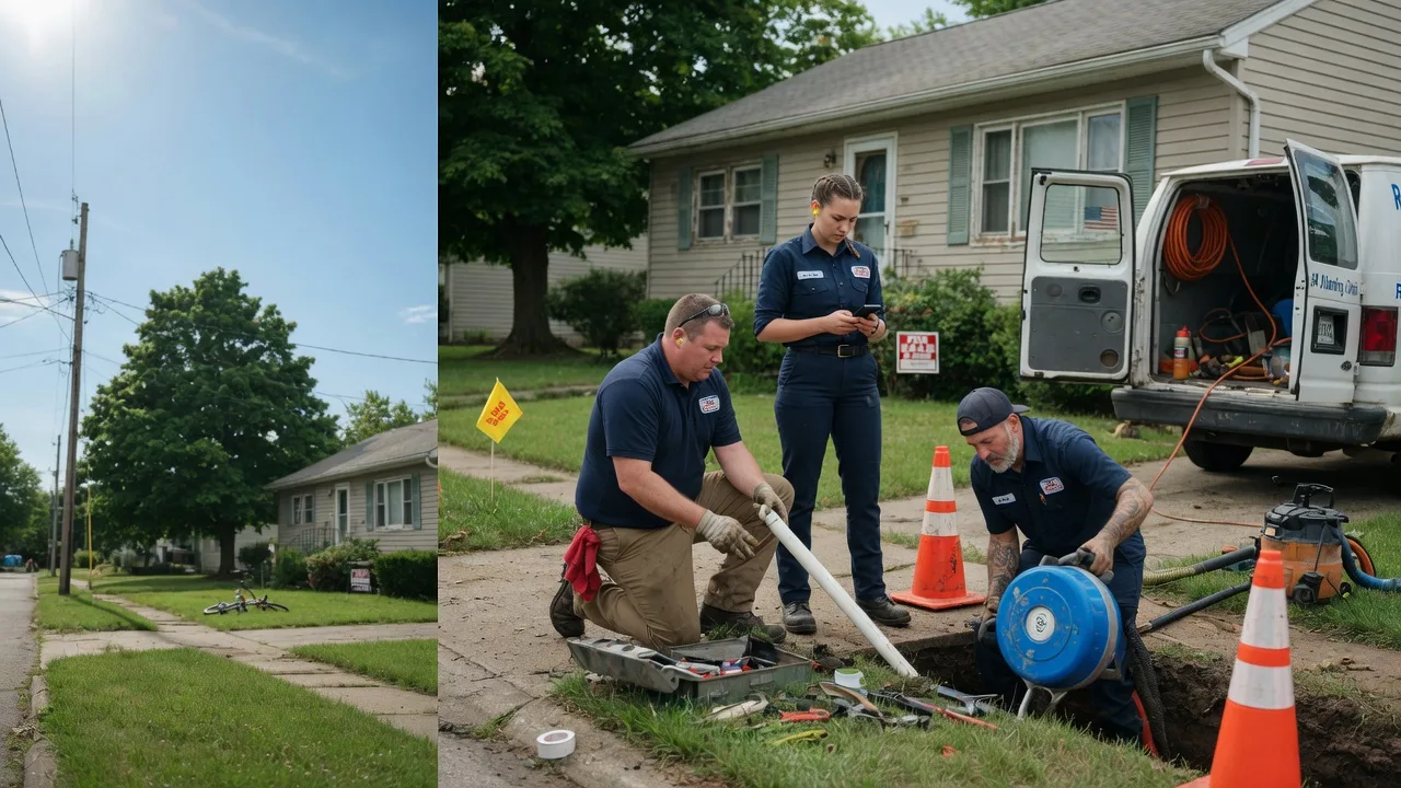 Sewer Line Repair in Pointe Aux Pins, MI near me